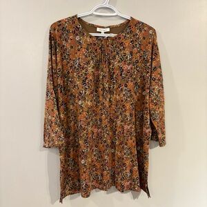 NWT Thought tunic blouse floral breathable bamboo